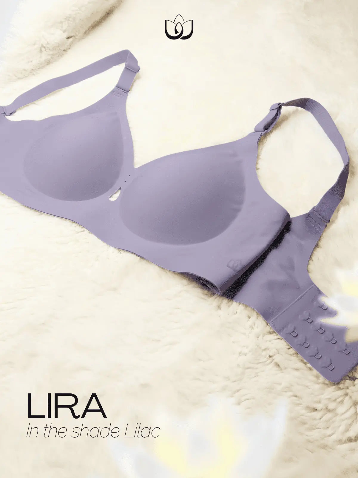 LINBEY UltraSoft Seamless Bra – Wireless Comfort | Breathable & Lightweight (LIRA - teardrop) LINBEY