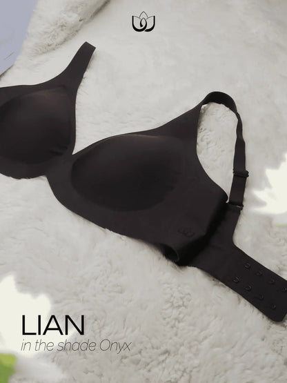 LINBEY UltraSoft Seamless Bra – Wireless Comfort | Breathable & Lightweight (LIAN - plunge) LINBEY