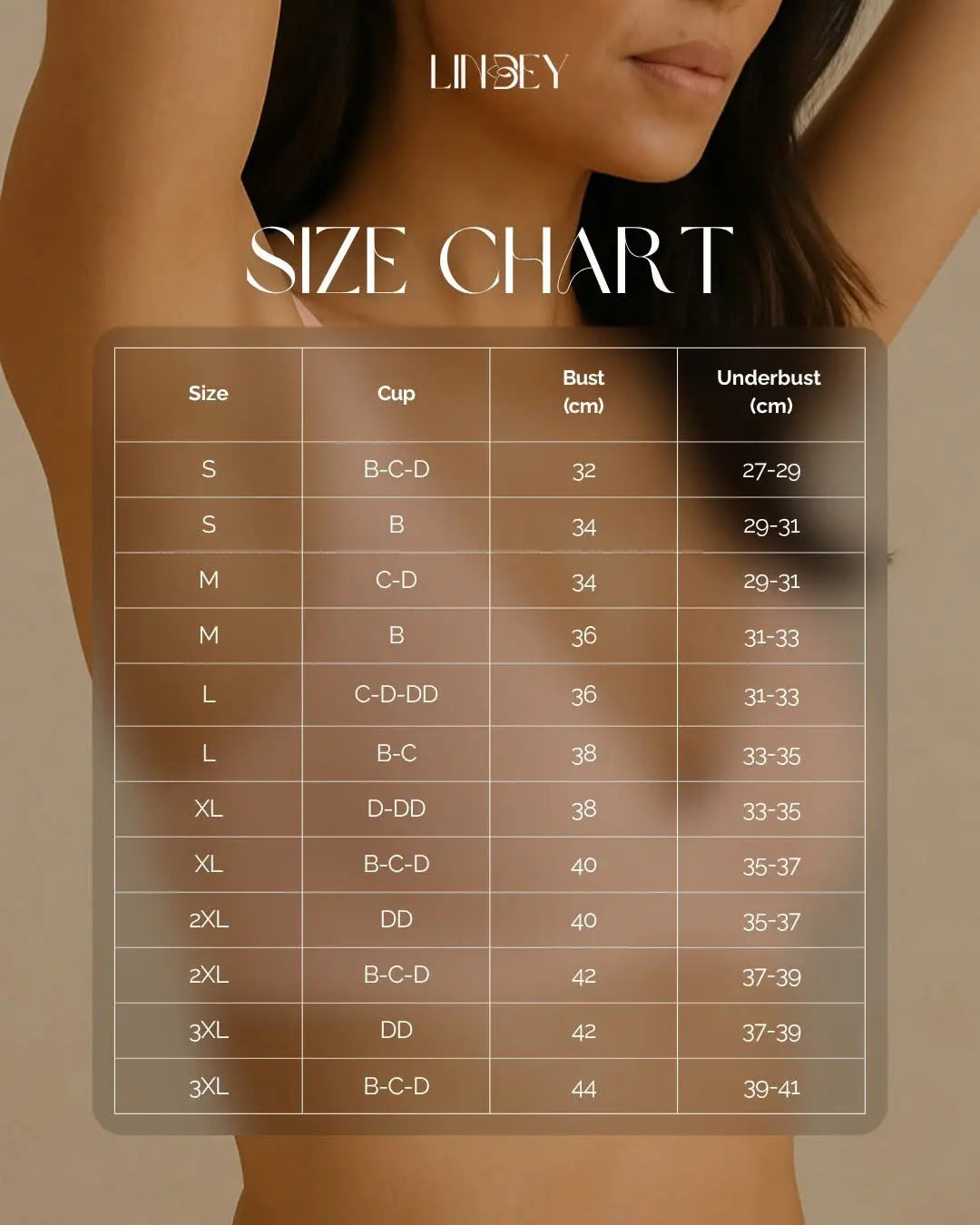 LINBEY UltraSoft Seamless Bra – Wireless Comfort | Breathable & Lightweight (LIAN - plunge) LINBEY